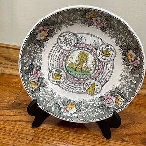 ADAMS England "Farmers Prayer" Vintage Decorative  Bowl